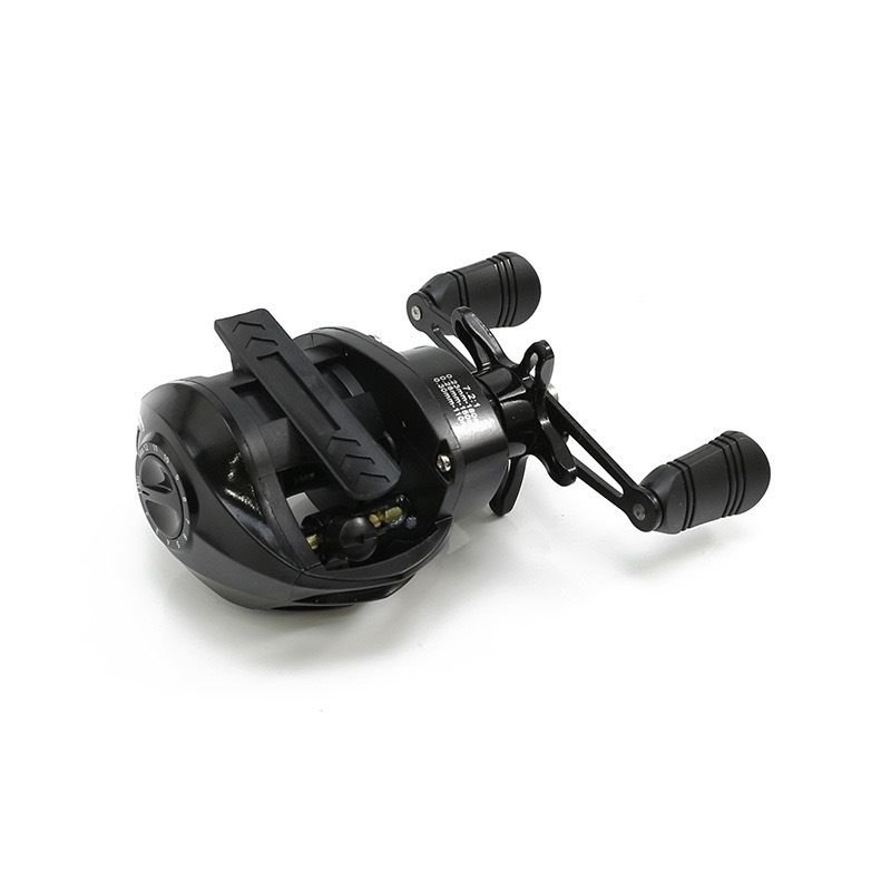Baitcasting Fish Reel CD200 7.2:1 with Magnetic Brake - Metal Spool 8KG Drag for Bass Pike & Long Casting - 4