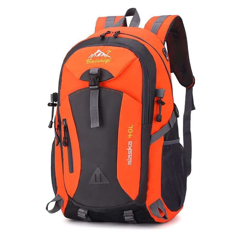 40L Outdoor Backpack Water-Repellent Hiking Daypack for Men & Women - USB Port Travel Camping Rucksack - 8