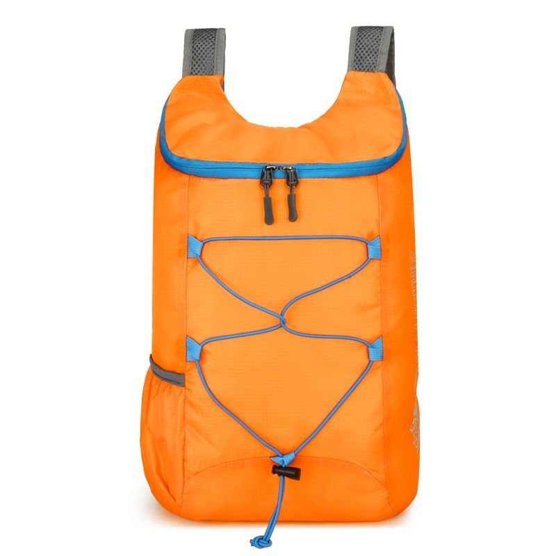 Foldable Waterproof Backpack Ultra-Lightweight 27x14x39cm - Compact Packable Daypack for Cycling Hiking & Travel - 2