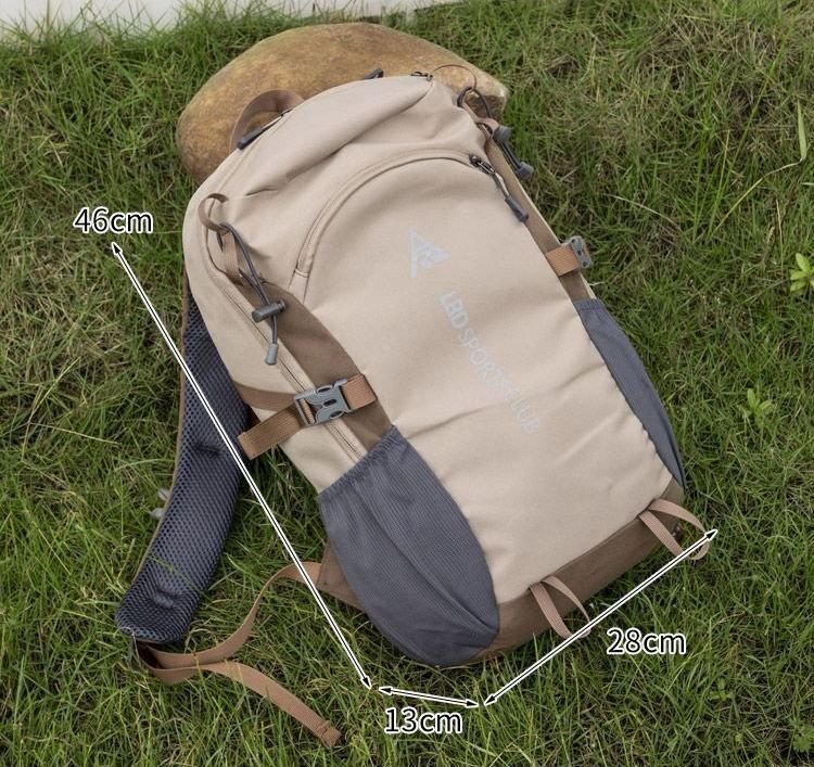 Lightweight Hiking Backpack 20-35L New Design Waterproof Oxford Daypack - Fits 16 Inch Laptop for Women & Men - 3