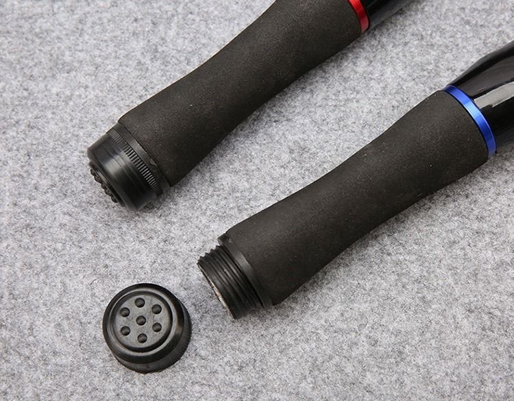 Spincast Fishing Rod Telescopic 1.6-2.4m Carbon Fiber Lure Rod - 5