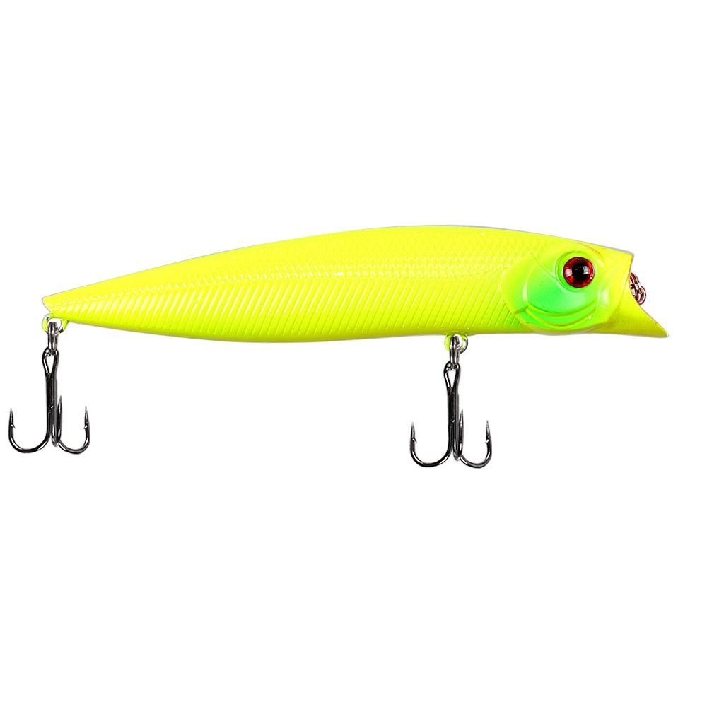Topwater Popper Fishing Lure 11cm 16g - Hard Bait Swimbait with Treble Hook - 6