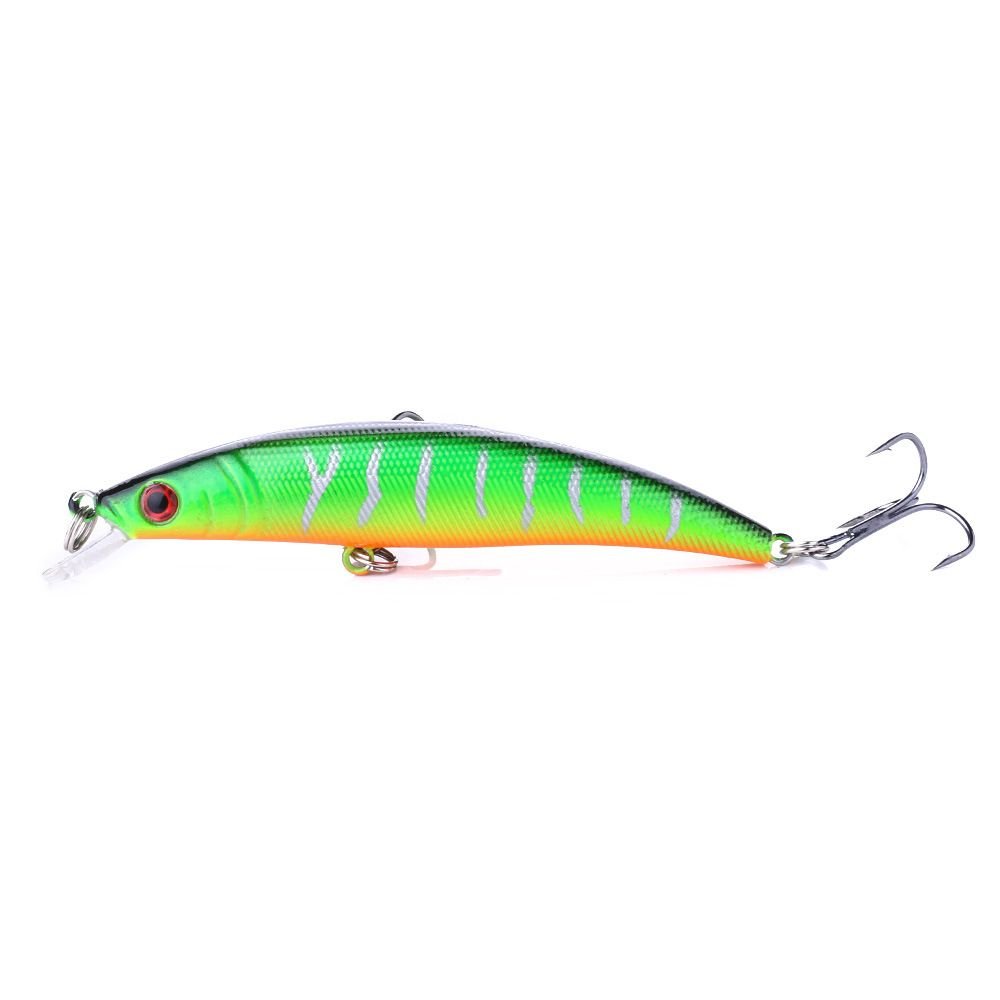 Fishing Lures Kit Crankbait Minnow Jerkbait - Hard Bait Set for Bass & Trout - 4