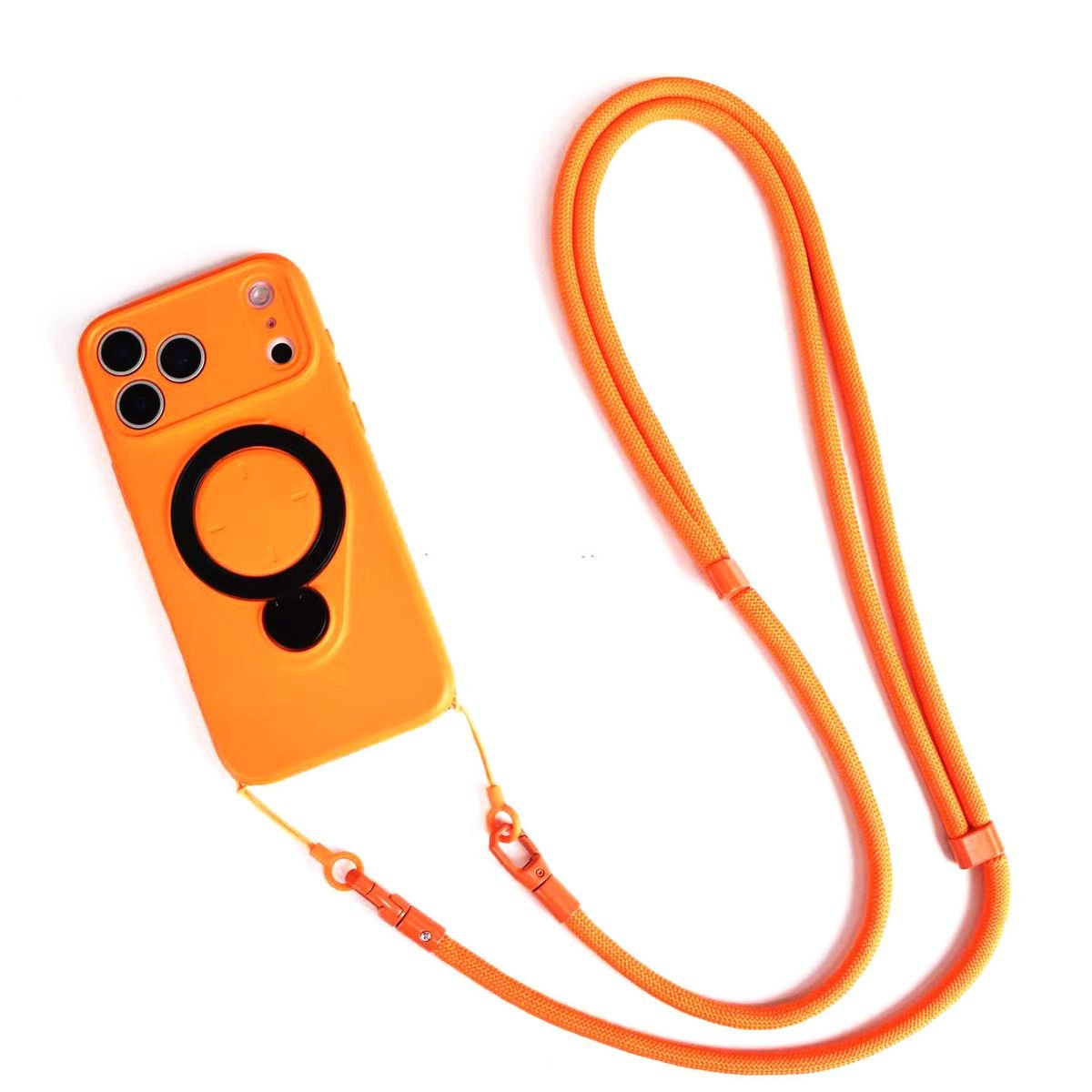 Crossbody Phone Lanyard 7mm Adjustable - Anti-Lost Strap for iPhone & Android